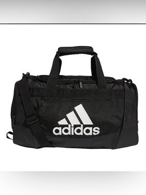 Adidas Defender IV Duffle Bag Small 
Water Resistant Base Black & White
